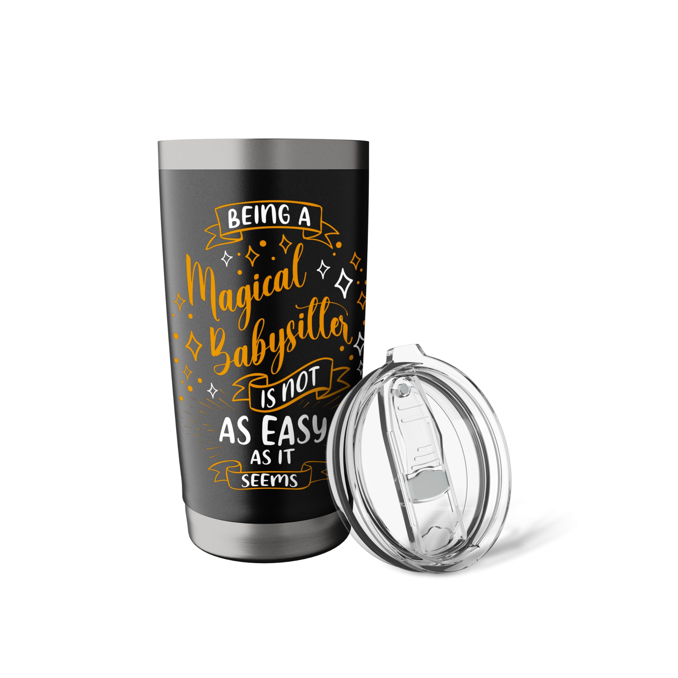 Magical Babysitter - Idea Christmas Babysitter Present Women Stainless Steel Insulated Tumbler