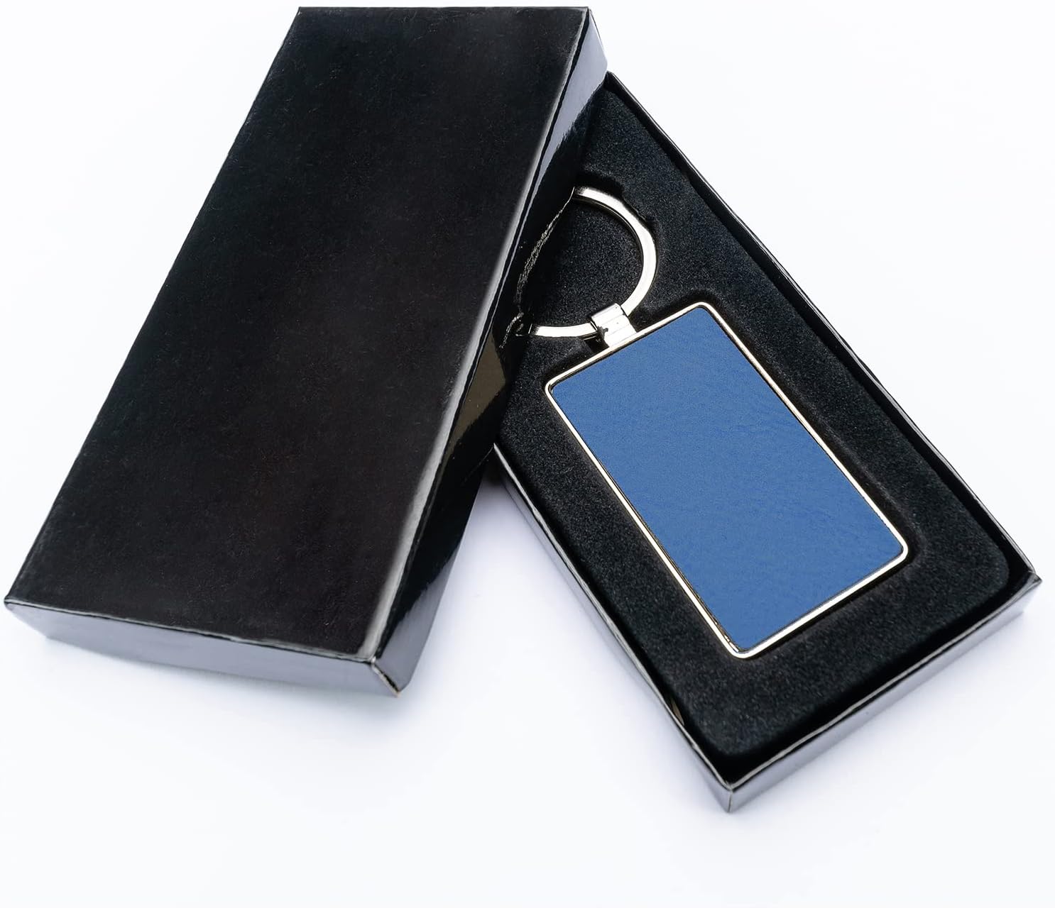 LaserGram Rectangle Keychain, Dune Buggy, Personalized Engraving Included (Metal Frame)