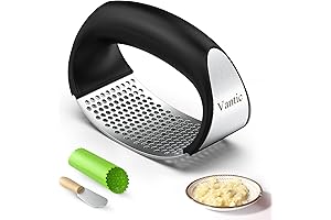 Vantic Garlic Press and Garlic Crusher - Mincing Garlic Tool Revolution