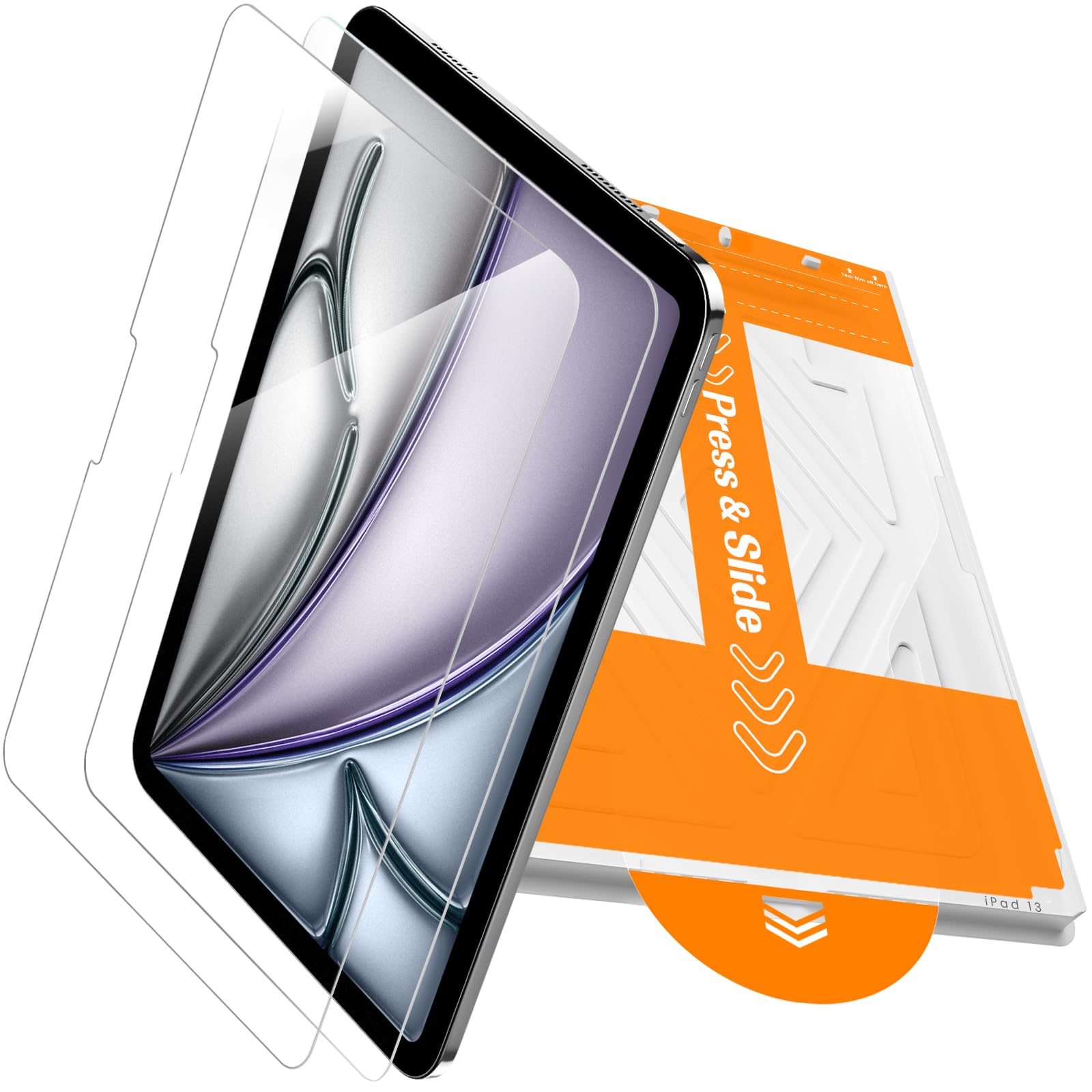 Photo 1 of PandaShield 2-Pack Screen Protector for iPad Air 13-inch M4/M3/M2 2026-2024