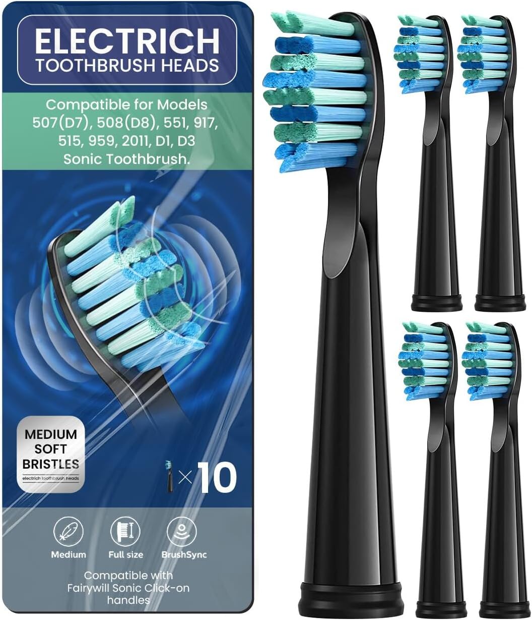 Radius Replacement Heads, Soft, 2 Count (Pack of 3