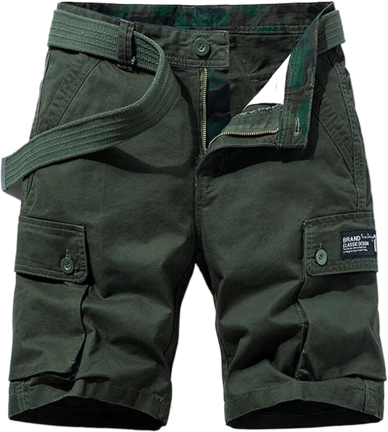 Summer Men Cotton Cargo Shorts Beach Jogger Shorts Men Tactical Casual Shorts Male