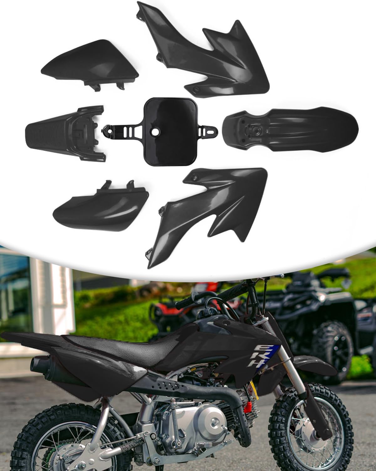 Amazon.com: NACORE XR/CRF 50 Plastics Fairing Fender Kit For SDG