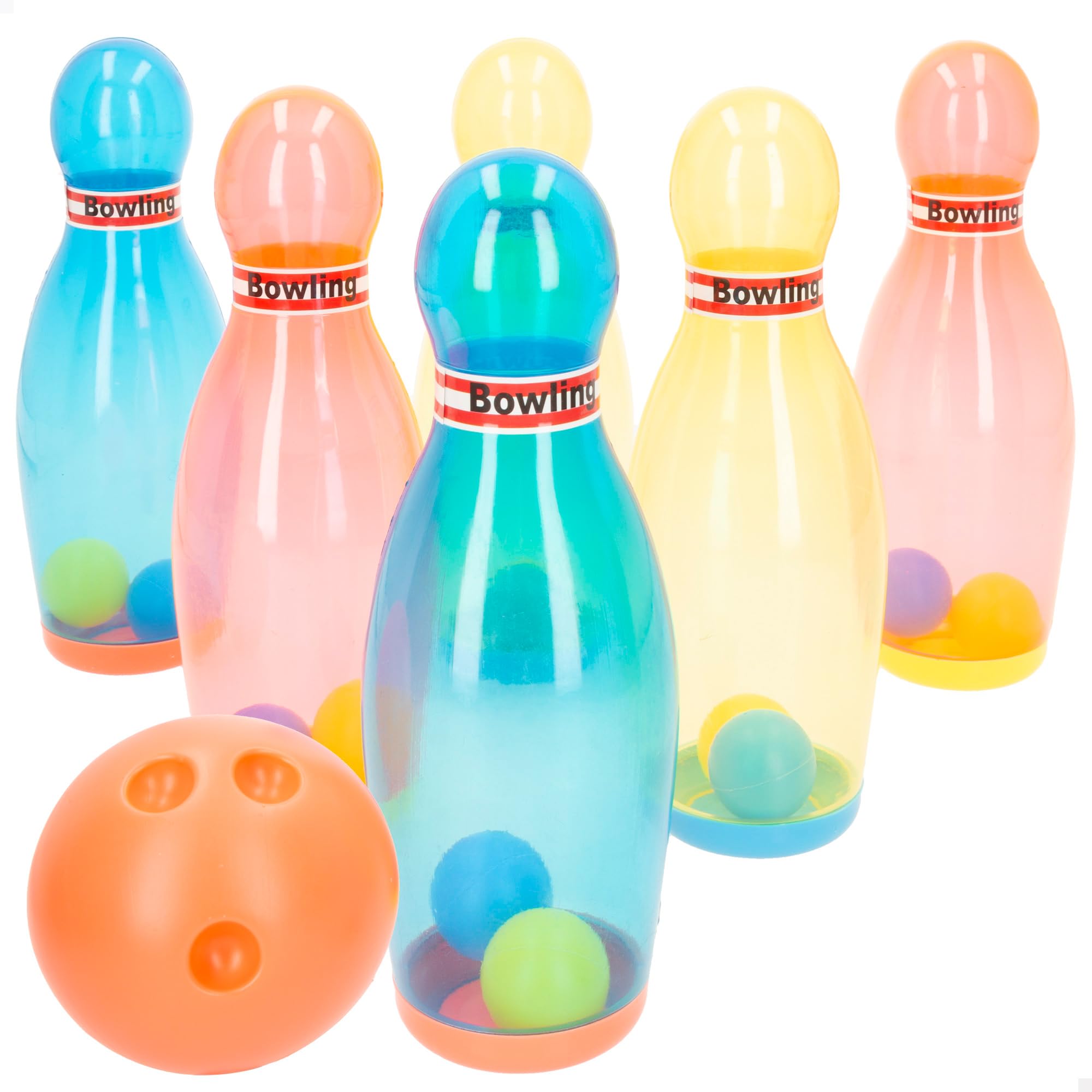 Set De Bowling Enfant 12 Pièces – 10 Quilles + 2 Balles – Mousse PU Douce – Sac De Transport – Jeu Intérieur/Extérieur 2-6 Ans