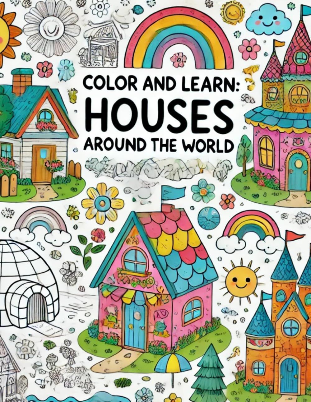 Colors And Learn Houses Around The World