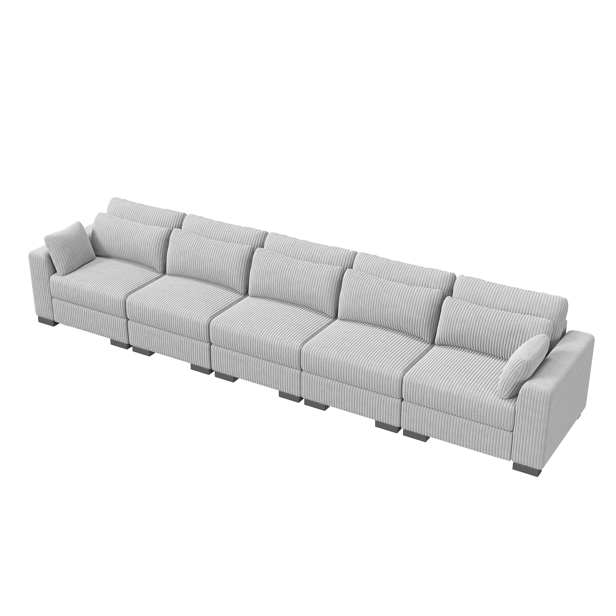 Sofá de 5 plazas con función de cama, sofás y sofás, sofá con función de dormir, sofá modular, pequeño para habitación juvenil, sofá con amplios reposabrazos para sala de estar, dormitorio