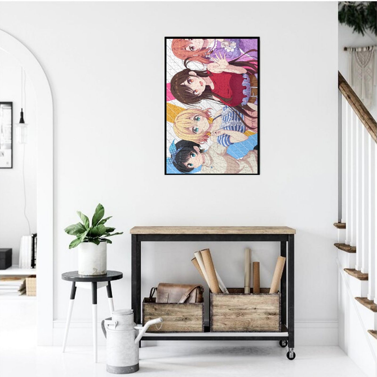 Amazon.co.jp: パズル 1000ピース 彼女、お借りします 木製 