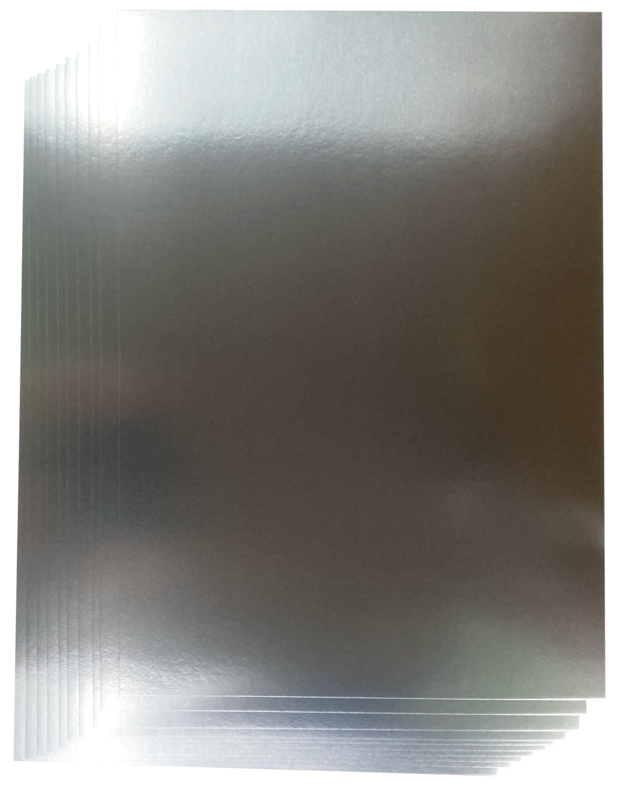 Amazon | 工作用厚紙 【銀 シルバー】 裏グレー A3サイズ（297×420