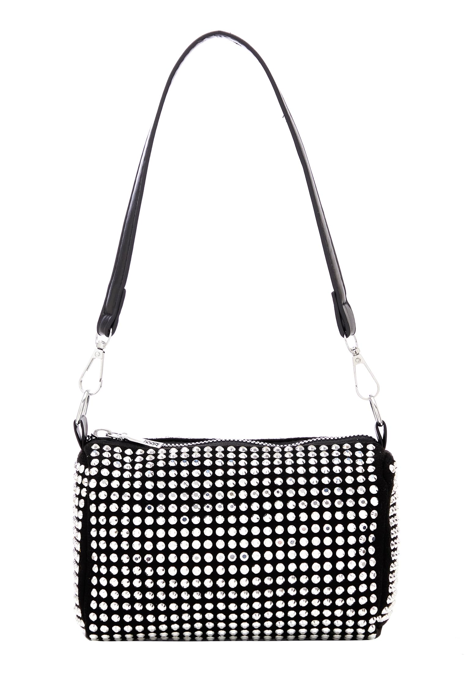 FELIPA Women's Shoulder Bags, Silver, One Size