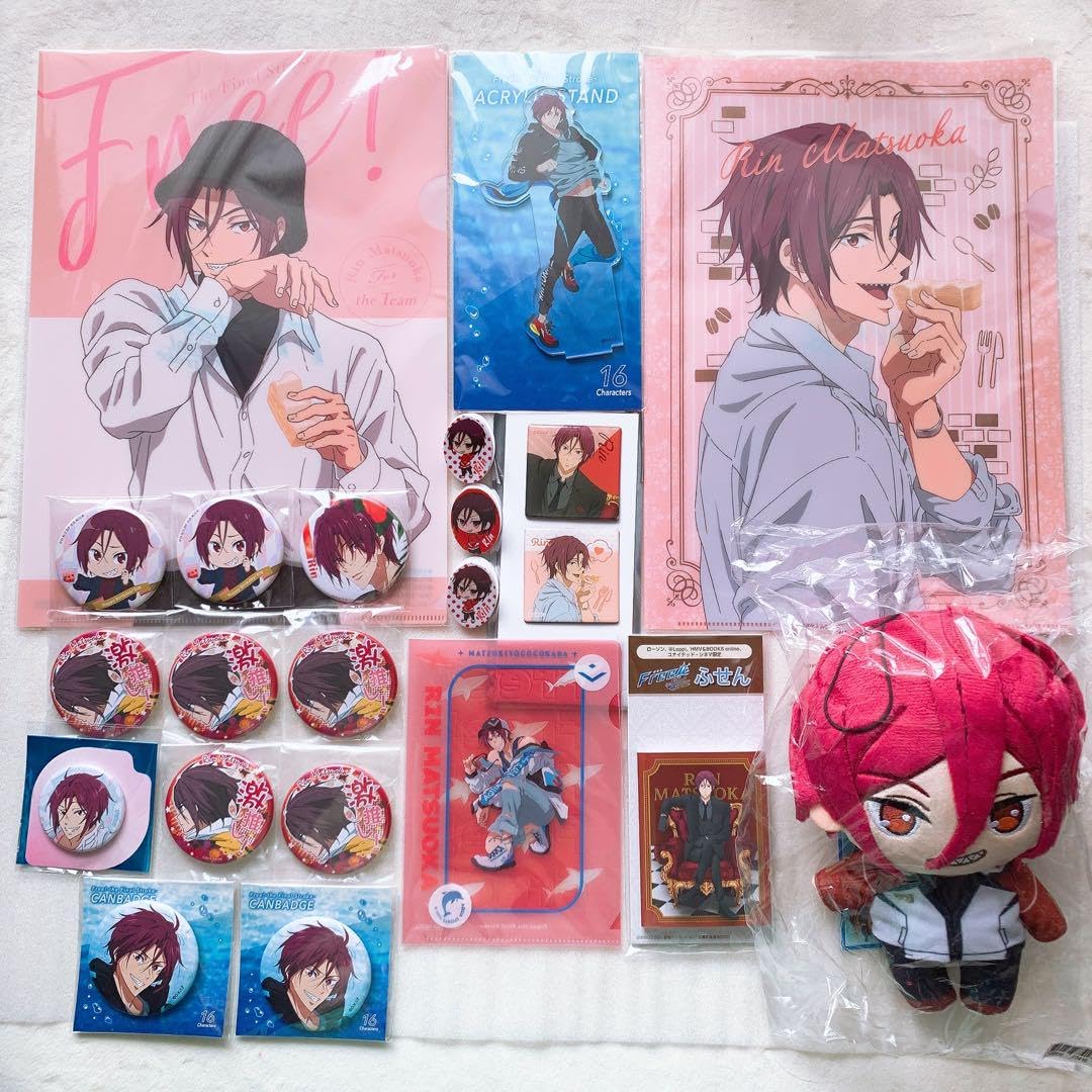 Free! 松岡凛 激推し 缶バッジ⑥ free！ 松岡凛 激推し 缶バッジ - メルカリ