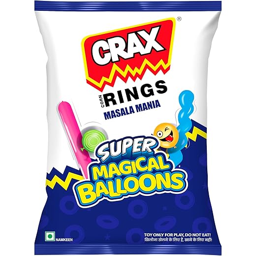 Crax Masala Corn Rings - 53g