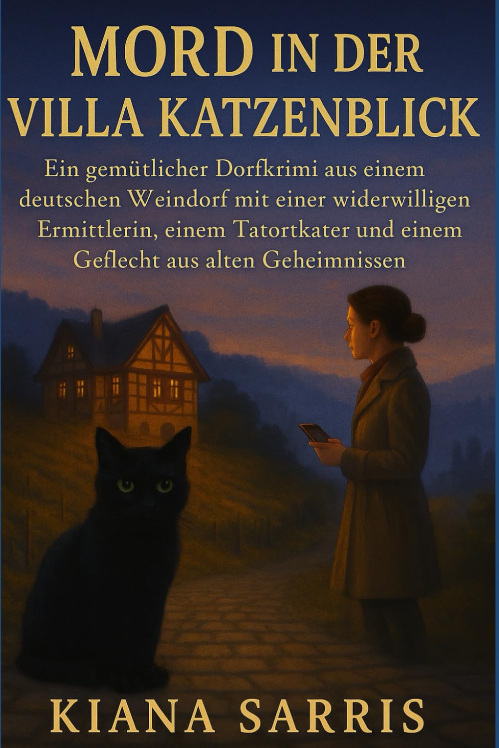 Mord in der Villa Katzenblick: Ein gemütlicher Dorfkrimi aus einem deutschen Weindorf mit einer widerwilligen Ermittlerin, einem Tatortkater und einem ... Geheimnissen (Die Katzenfeld-Katzenkrimis)