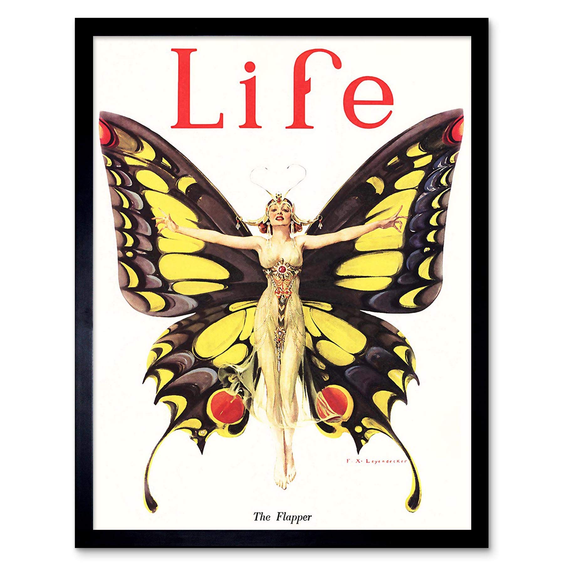 Amazon.com: Wee Blue Coo Magazine 1922 Life Butterfly Dancer