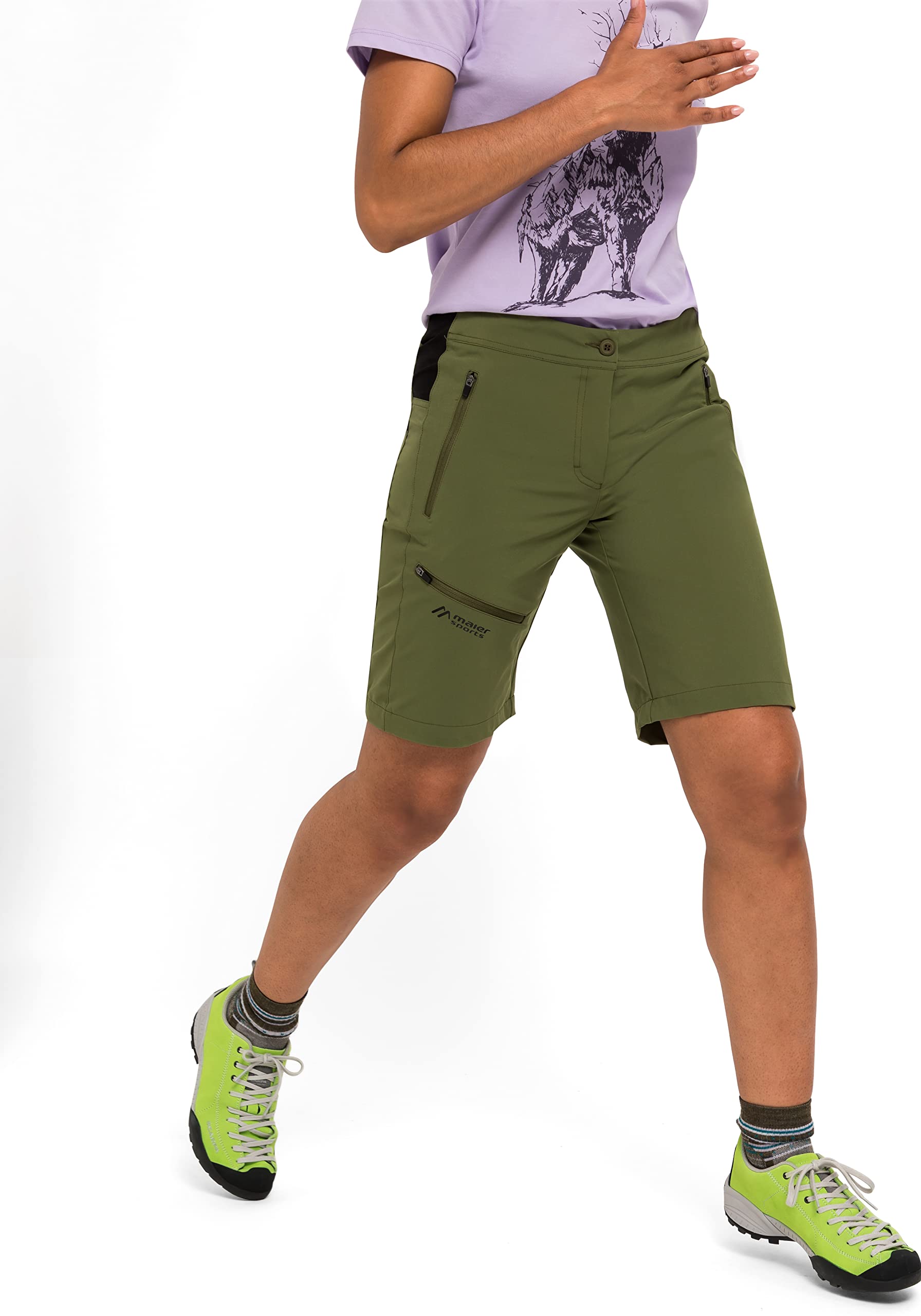 Maier Sports Damen Wander-Shorts Latitshortvario