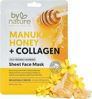By Nature Mascarilla facial de miel de manuka...