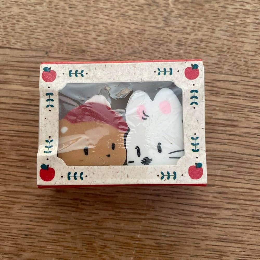 昭和レトロ　リトルワンダーストーリー　消しゴムセット 昭和レトロ リトルワンダーストーリー 消しゴムセット 消しゴム写真