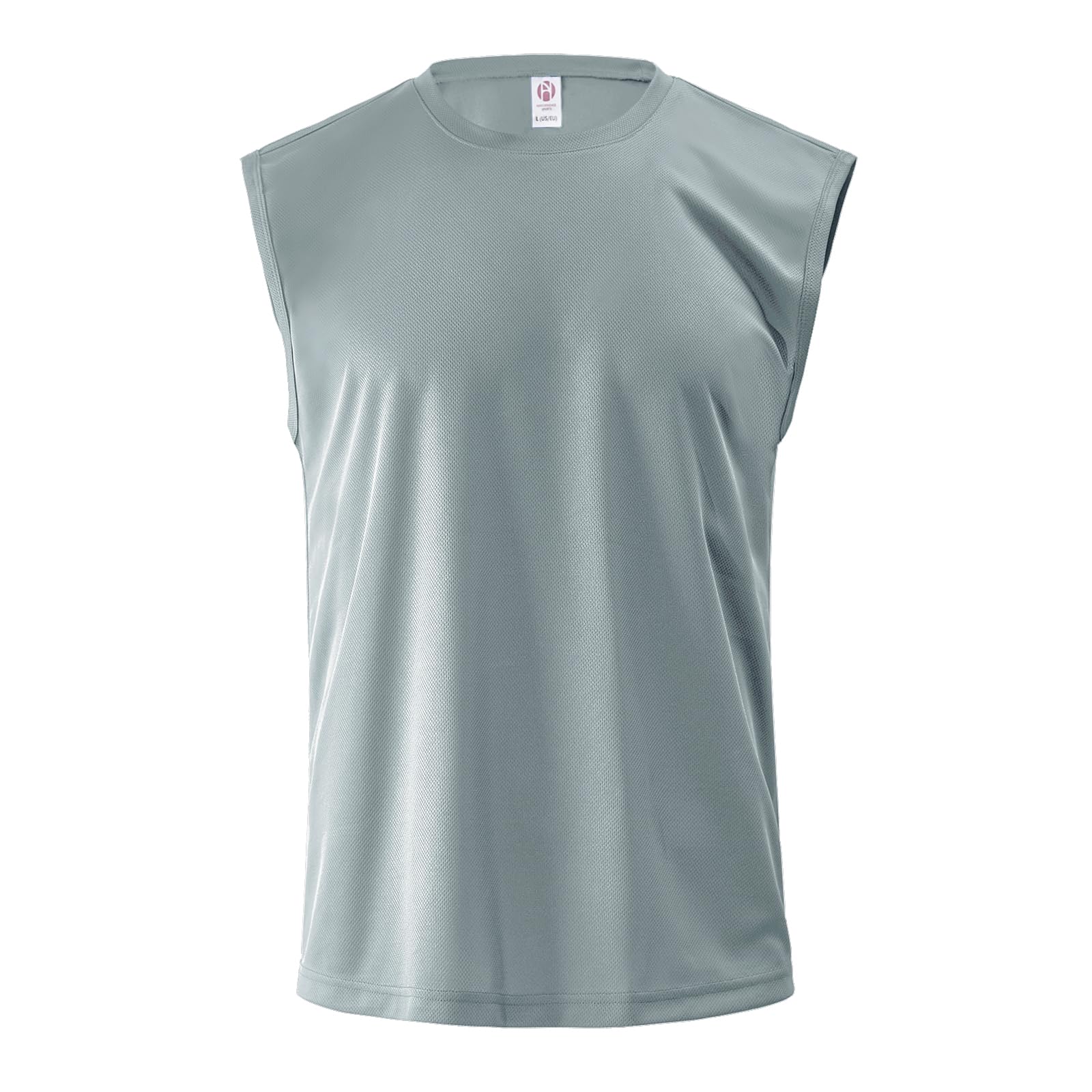 Facitisu Camiseta sin mangas ligera para hombre, de secado rápido, atlética, para entrenamiento y natación