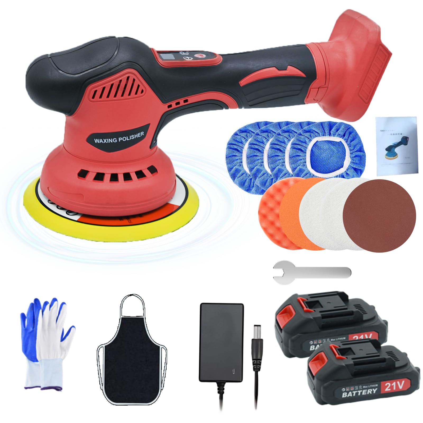 Amazon | 【2026アップグレード】電動ポリッシャー 車 ポリッシャー 8