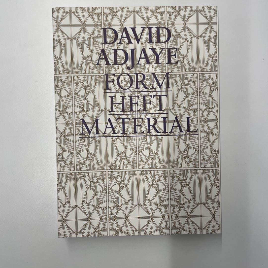 Amazon.co.jp: David Adjaye: Form, Heft, Material : Office Products