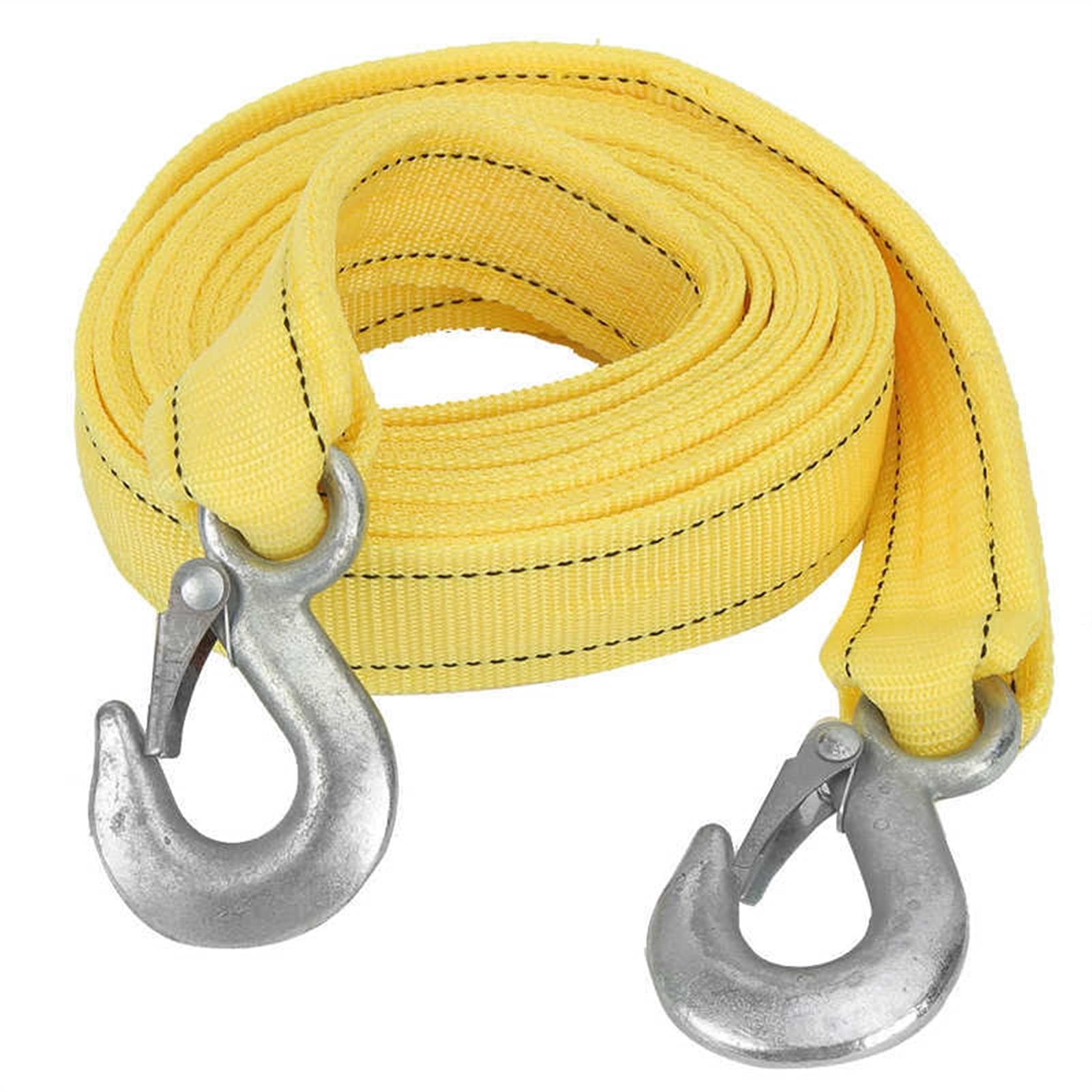 XMWOEIXXMWOEIX Tow Rope,Tow Belt Strap Rope,Towing Strap Towing Ropes 2.5M 8.2Ft Car Trailer Towing Rope