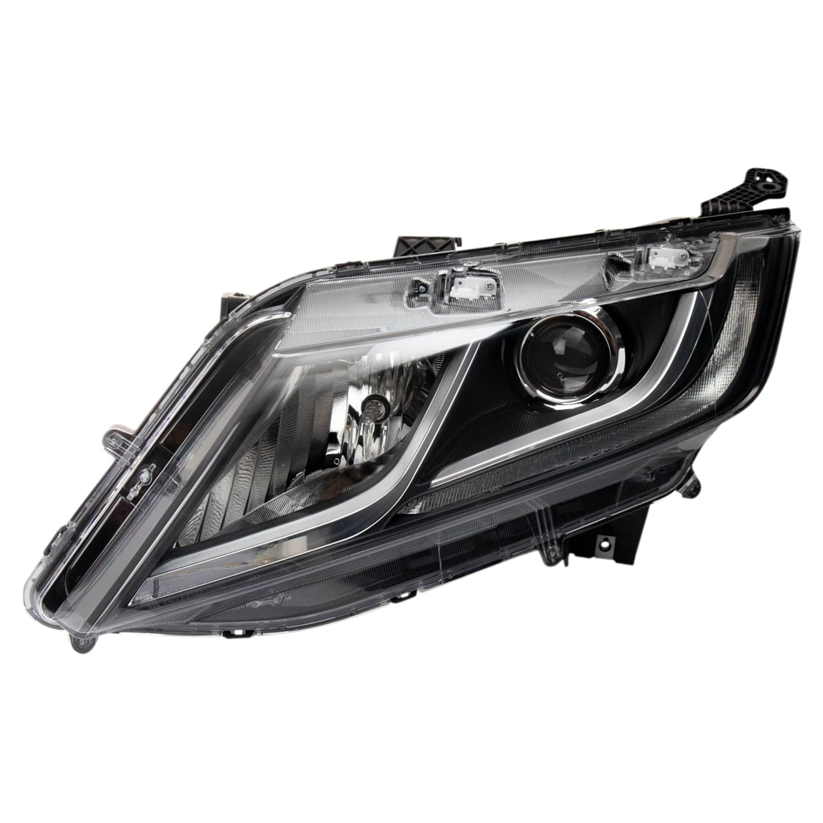 TRQ Driver Side Headlight Assembly Halogen Compatible with 2018-2023 Honda Odyssey Without Daytime Running Lights HO2502185