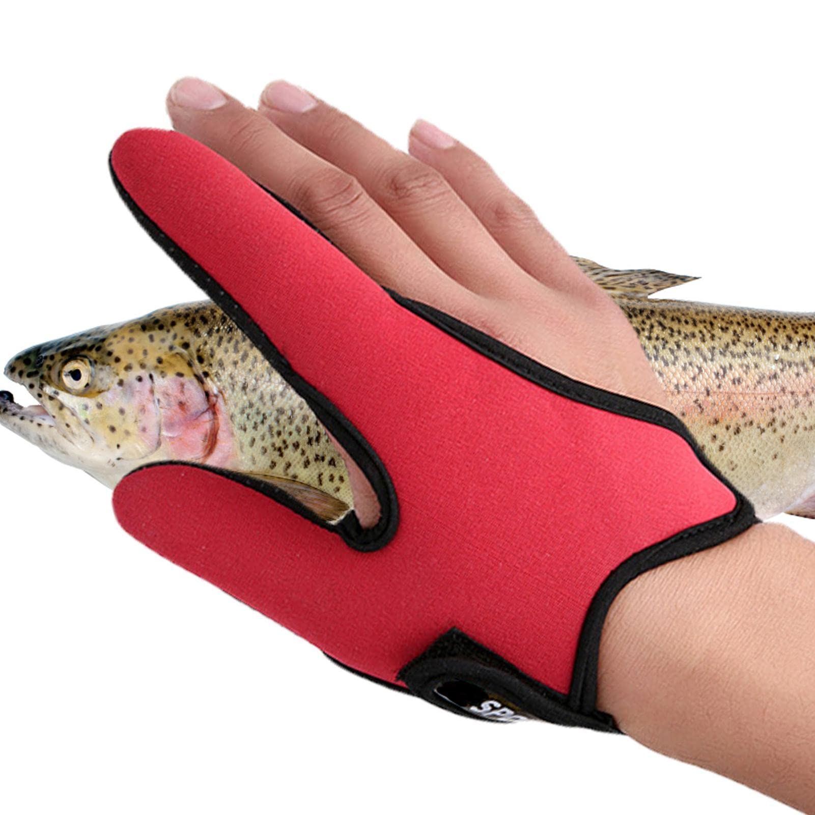Abonda Guantes de pesca antideslizantes, guantes de pesca de dos dedos, protector de dedos para pesca de surf, equipo universal para hombres y mujeres, accesorios de protección de dedos de pesca