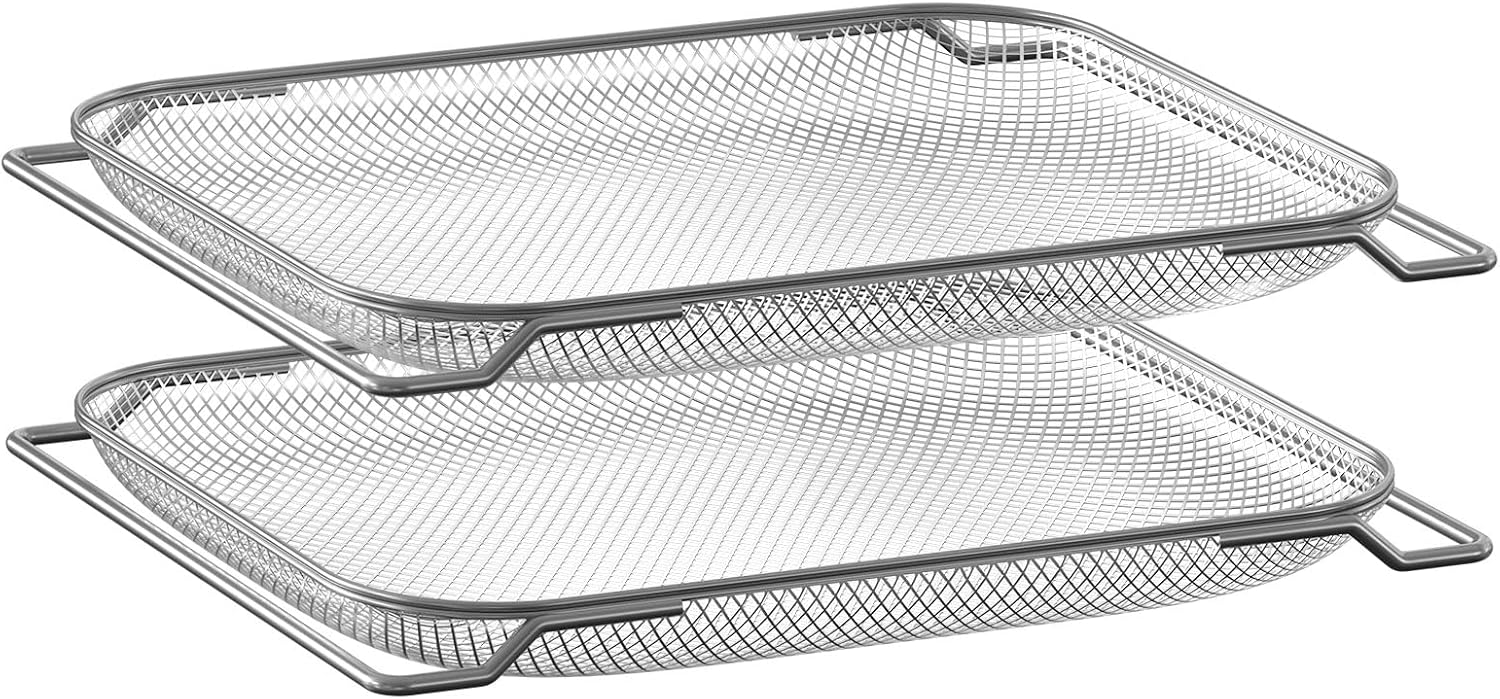 Zomixzo Air Fry Mesh Baskets Replacement Compatible with Breville Smart