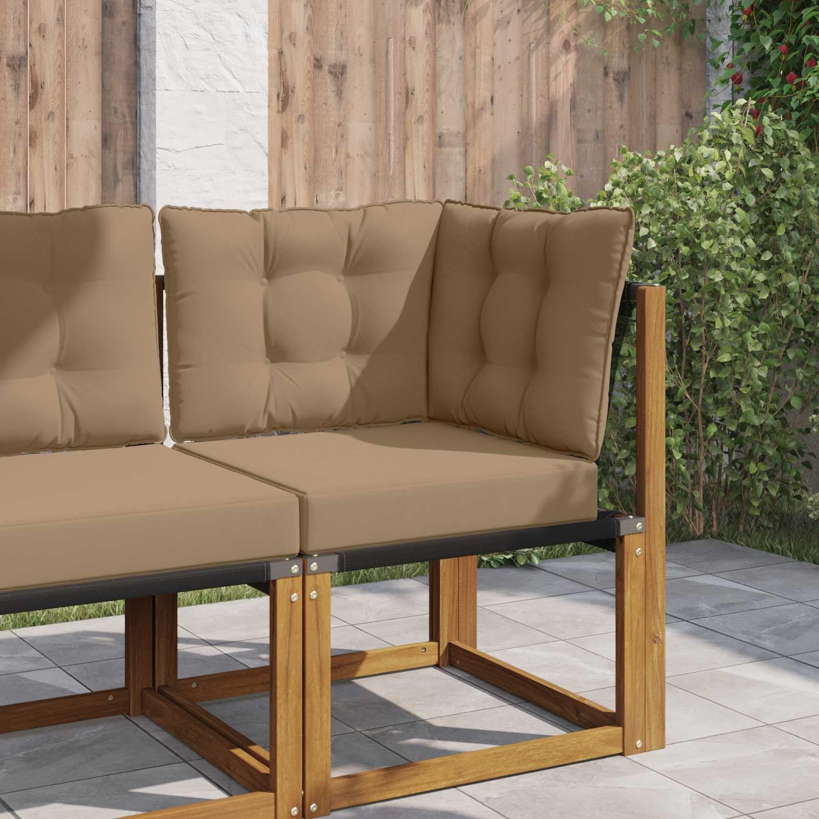 Coussin de canapé extérieur résistant aux intempéries et antidérapant