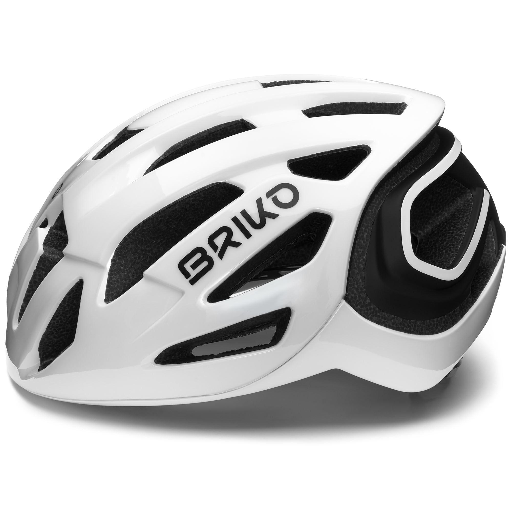 Briko Blaze, Helmet Unisex Dorosły, Shiny White, L