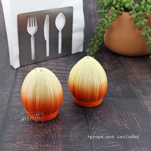 Vista 35 de Servette Home Salero y pimentero - Palmera Palm Tree