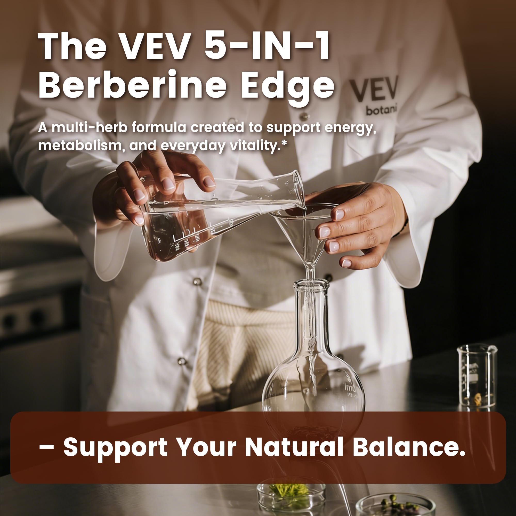 VEV Berberine Supplement with Ceylon Cinnamon for Daily Wellness Support– 2 Bottles (240 Capsules Total) — Amazon image 9