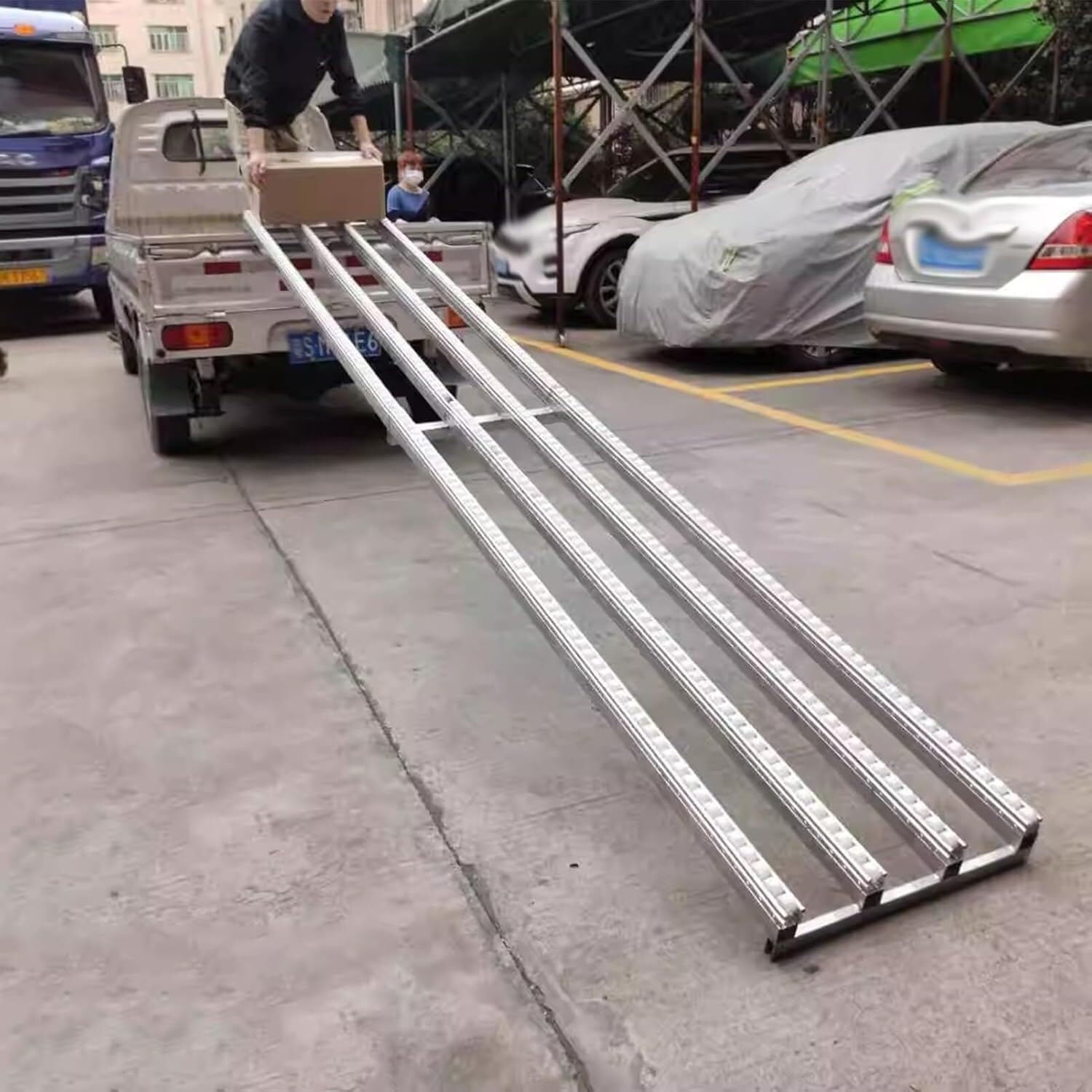 Lekki przenośnik bez zasilania, składany wałek z tworzywa sztucznego o długości 40 cm, wszechstronne koło pasowe do załadunku i rozładunku, idealne do transportu materiałów i wydajnego transportu