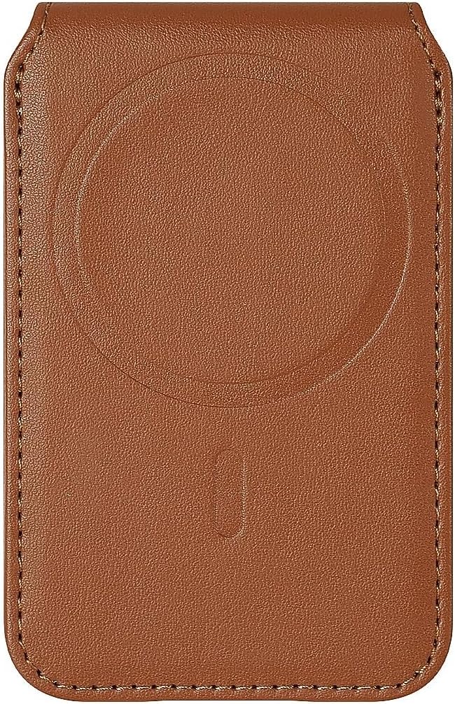 ZERODAMAGE SAHARA CASE SaharaCase Venture Series Wallet for iPhone, Compatible with MagSafe, Doubles as a Kickstand, Precision-Cut Slots (Brown)