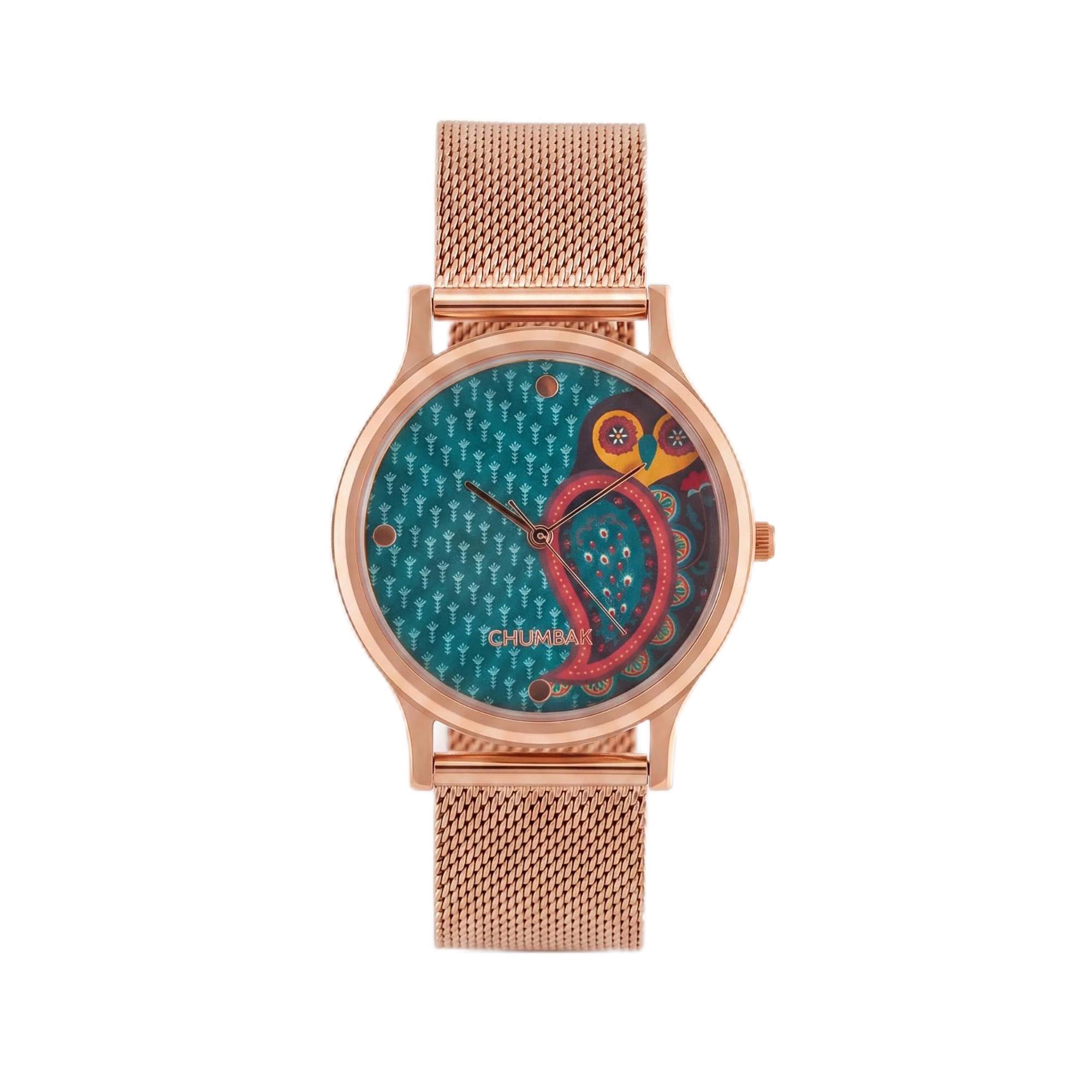 Round Dial Analog Watch for Women|Yin Yang Ele Collection| Stainless Steel Strap|Gifts for Women/Girls/Ladies |Stylish Fashion Watch for Casual/Work-image-26