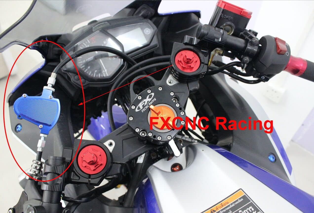 Motorcycle Line Easy Stunt Pull Clutch Cable Lever Replacement System for Dirt Street Sport Bike Aluminum CNC