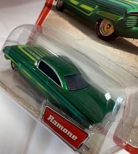Miniatura 3 de Disney Pixar Cars Series 1 Original Green Ramone - Coche fundido a escala 155