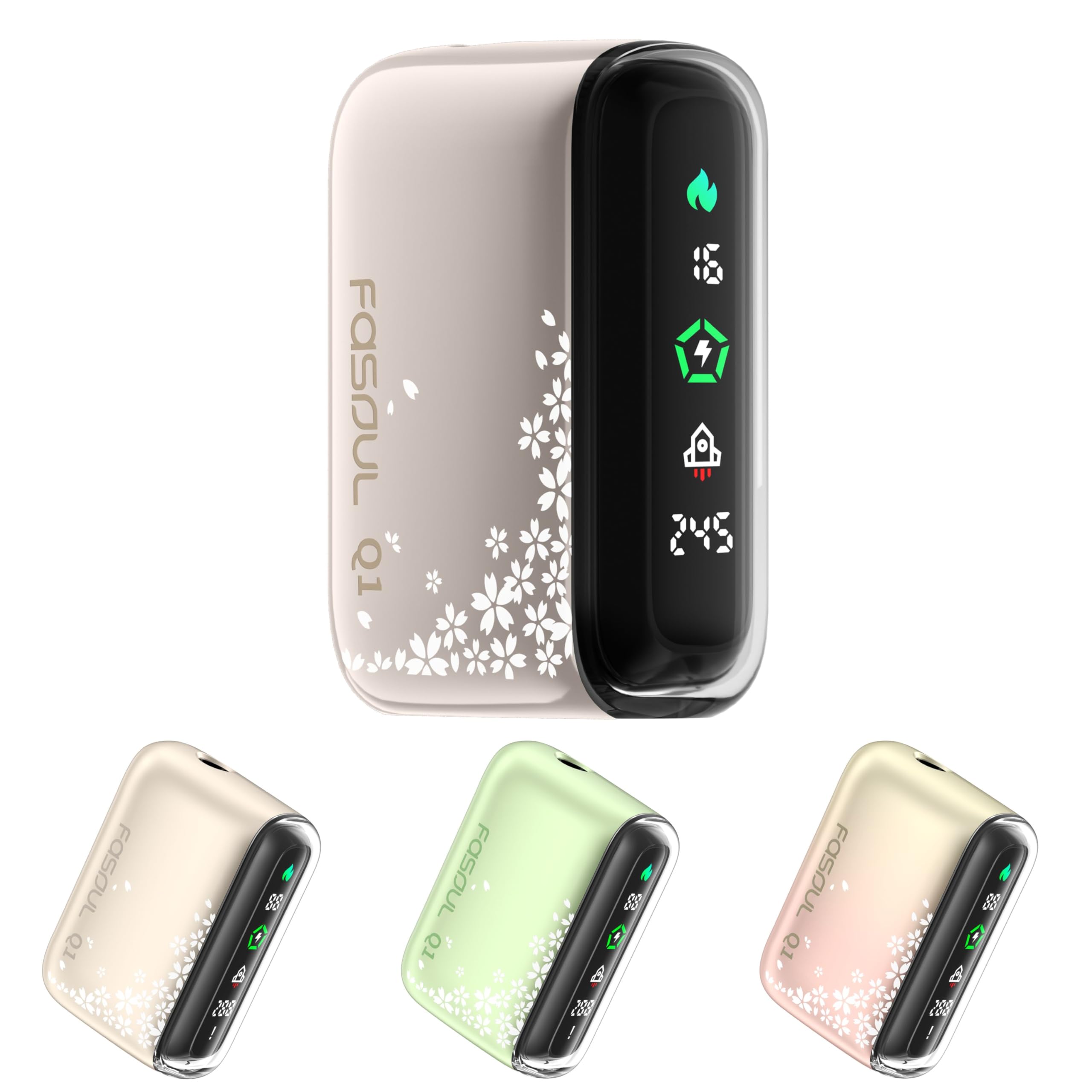 Amazon.co.jp: 【1本で2回吸える】Fasoul Q1 ファソウル 加熱式たばこ