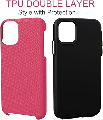 Miniatura 3 de CellEver Funda para iPhone 11 de 6.1 pulgadas, protección de grado militar, ultra delgada, resistente a los golpes, color rosa