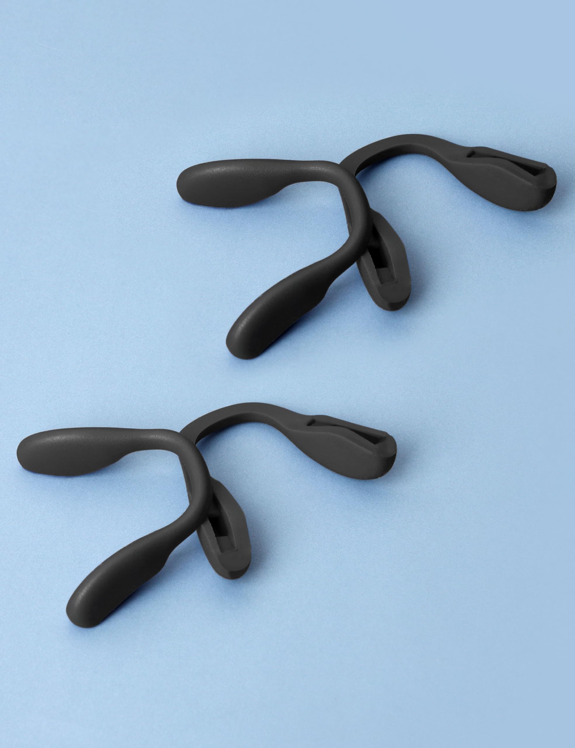 Acefrog 4 Piezas de Almohadillas Nasales Mejoradas para Gafas de Sol Oakley Split Shot OO9416, Crossrange OO9371, Targetline OO9397 OO9398, Repuesto de Pieza Nasal de Inserción, Almohadilla Nasal
