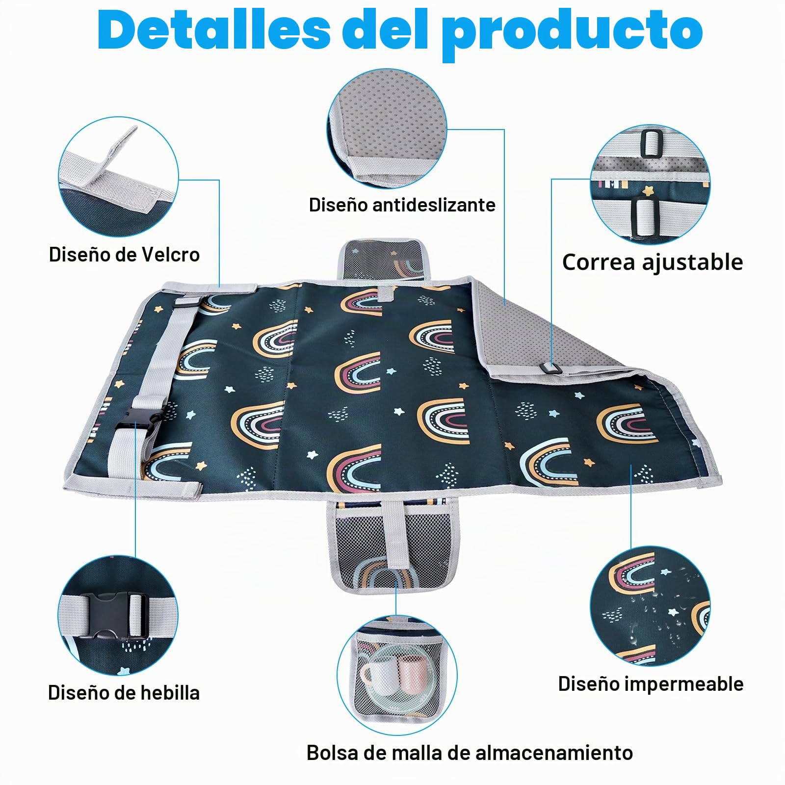 Reposapiés plano infantil, extensión de asiento para niños, cama de avión infantil, esencial de viaje en avión para niños, hamaca de viaje de avión infantil con bolsa de almacenamiento