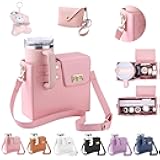 Stanley Cup Purse, Crossbody Bag with Water Bottle Holder, Adjustable Women Shoulder Strap for Stanley Cup Tumbler 40 oz