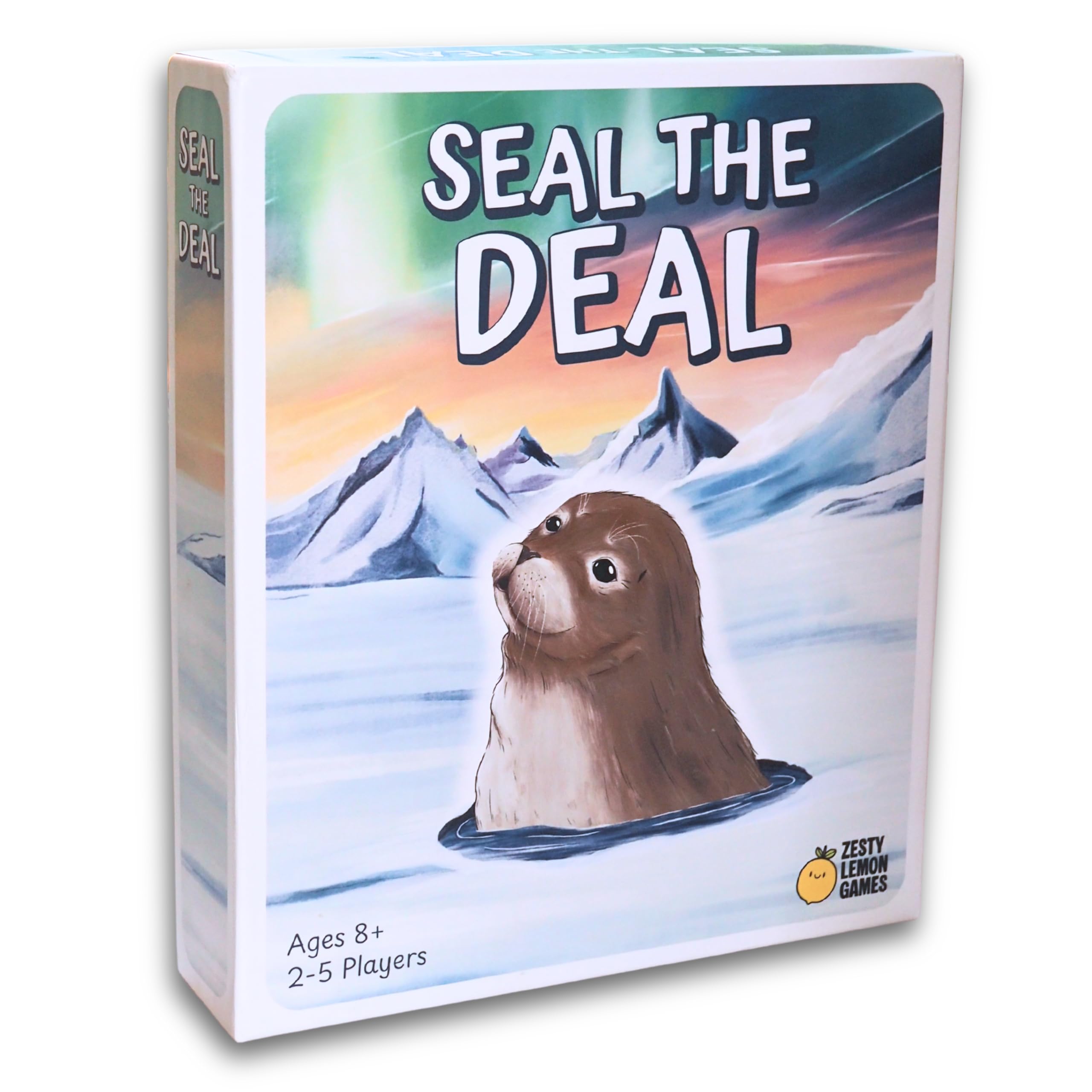 Zesty Lemon Games Seal the Deal | Family Fun Artic Themed Game | 2-5 Players | Easy to Learn & Quick to Play