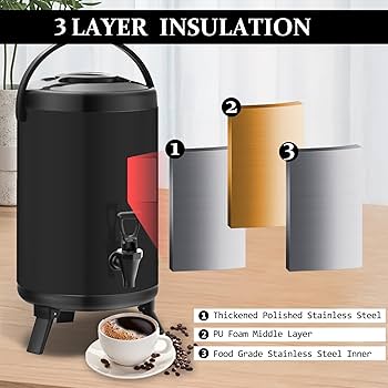Amazon.com | Stainless Steel Insulated Hot Beverage
