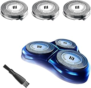 HQ8 Replacement Heads for Philips Norelco Shaver Razor Blades New Upgraded Compatible with Philips Norelco Shaver & Aquatec Shavers HQ7100, HQ8160, AT810, PT720, PT860, 8892XL, 3 Pack