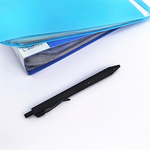 Miniatura 5 de Fengtaiyuan ZYZGelB05, tinta negra, 0.020 in, extra finos, bolígrafos de tinta de gel, escritura suave, aerosol de goma, paquete de 18 (ZYZGelB05)