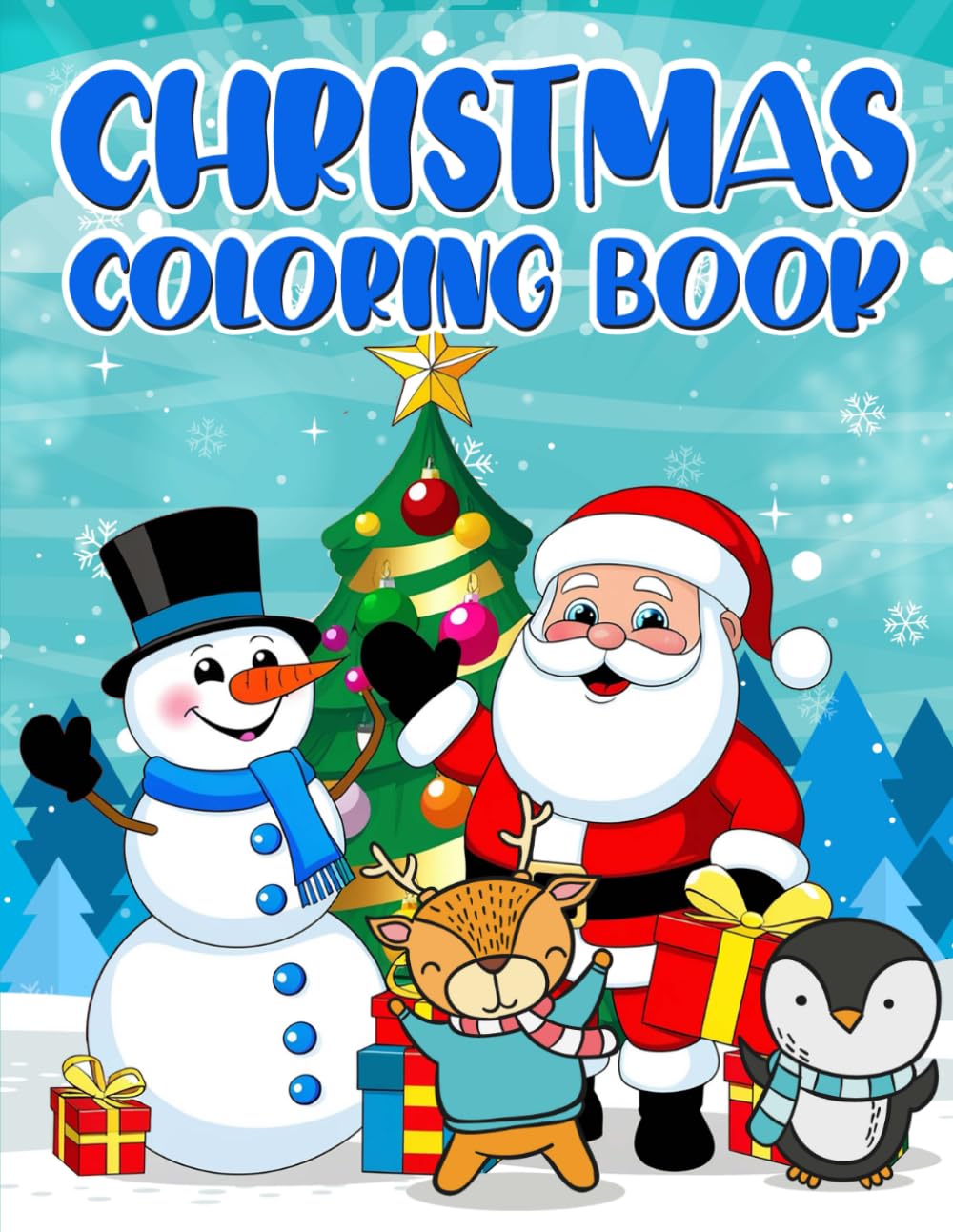 Santa's Christmas Time Coloring Book!