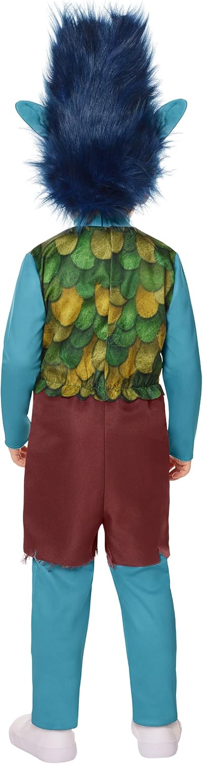 Spirit Halloween Trolls Toddler Branch Jumpsuit Costume | Officially Licensed | Cosplay Costume | Theatrical Costume