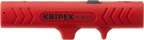 KNIPEX Herramientas pelacables, 516 a 3364 pulgadas, 4-38 pulgadas (1680125SB)