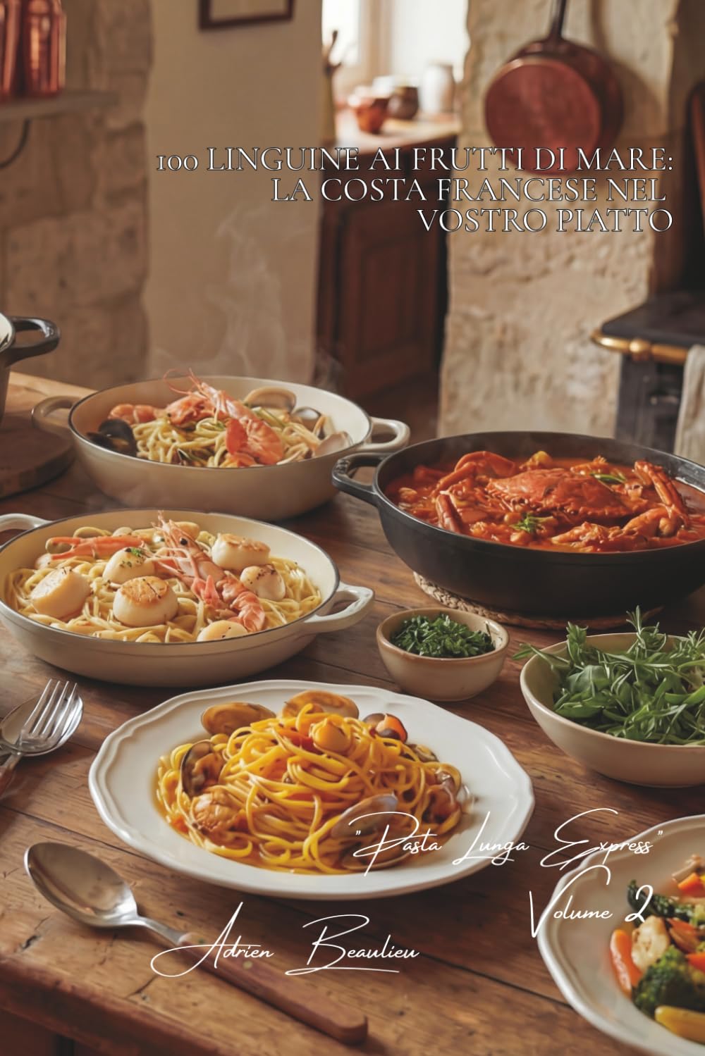 100 linguine ai frutti di mare: la costa francese nel vostro piatto: Bretagna, Normandia, Mediterraneo... le nostre coste sublimate in 20 minuti. ... - Sottoserie "Pasta Lunga Express" (8 libri))