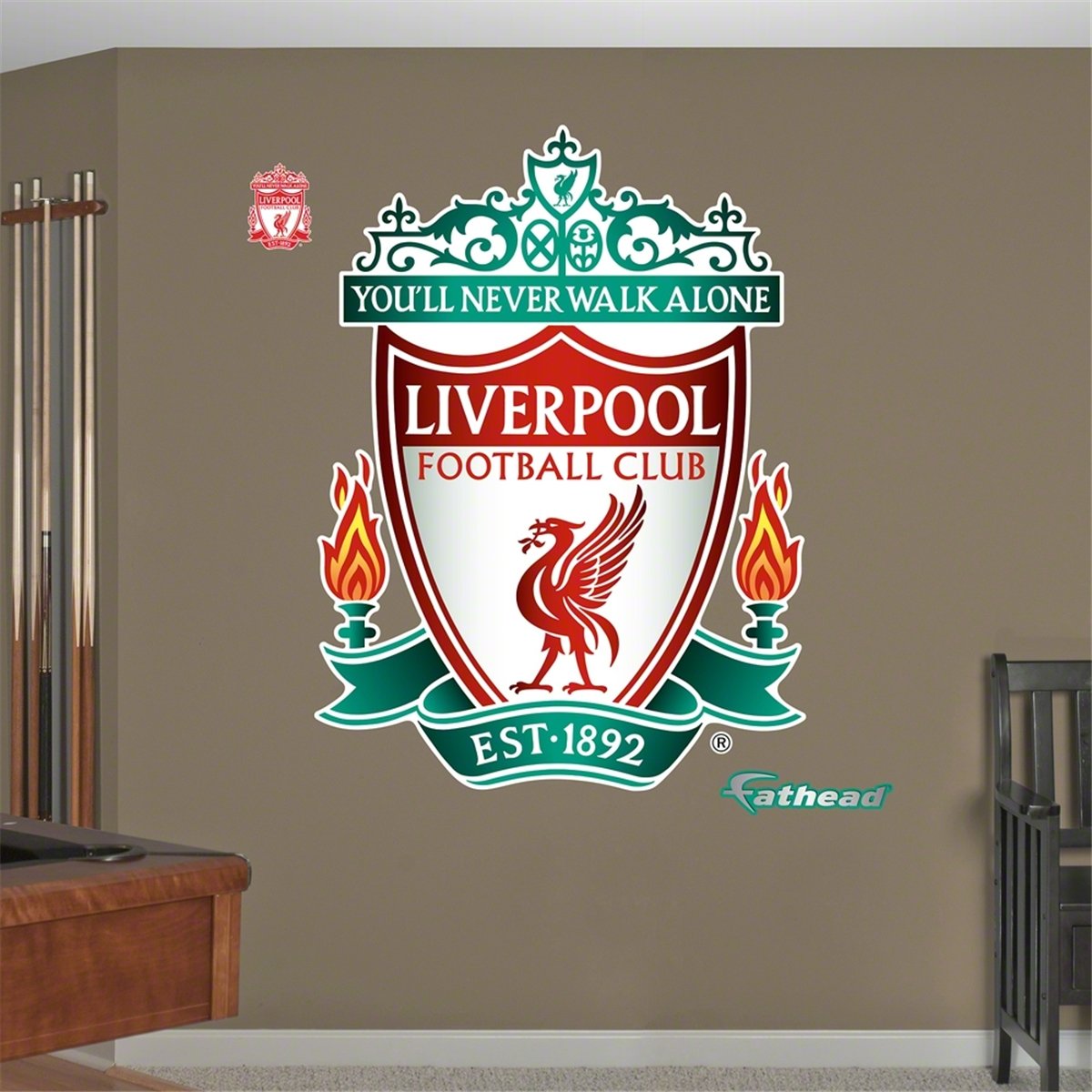 Liverpool Fathead Logo